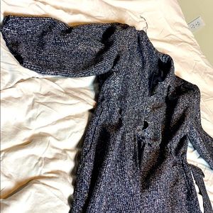 Vintage 1980’s metallic silver jumpsuit